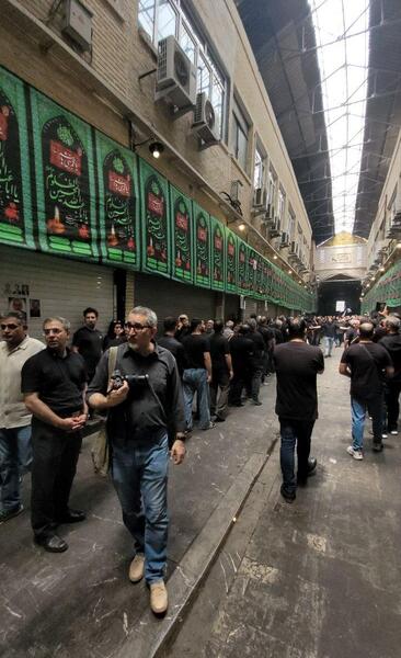 عکس روز عاشورا در بازار تهران