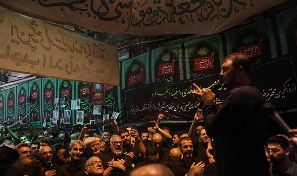 عکس روز عاشورا در بازار تهران