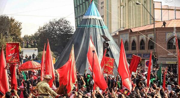 عکس روز عاشورا در بازار تهران