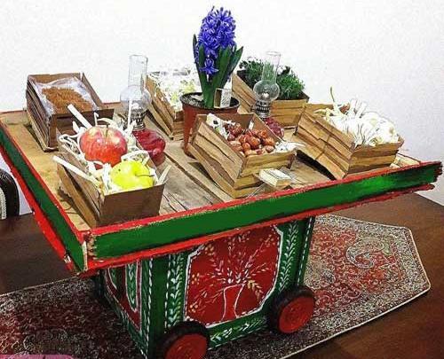 عکس ایده های سفره هفت سین دست ساز