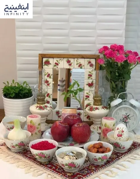 عکس ایده های سفره هفت سین دست ساز
