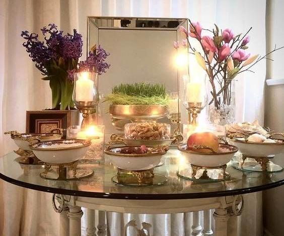 عکس ایده های سفره هفت سین دست ساز