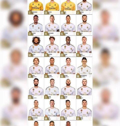 عکس بازیکنان رئال مادرید جدید