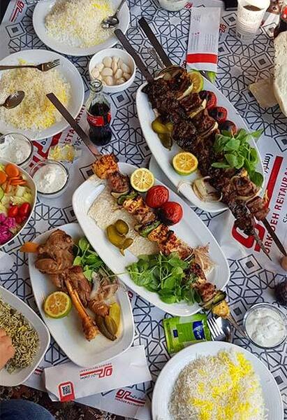 عکس رستوران جاده چالوس