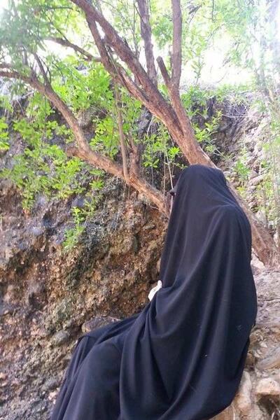 عکس چادری شاد