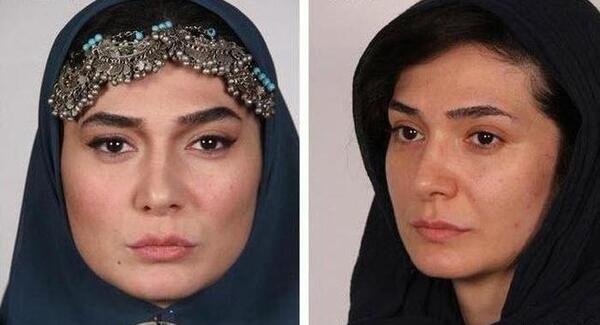 عکس ساره بیات بدون آرایش و گریم