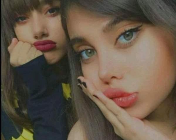 عکس فیک دختر نصف