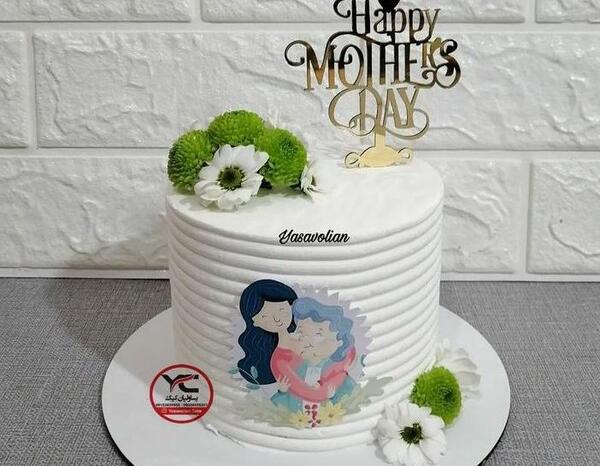عکس کیک تبریک روز مادر