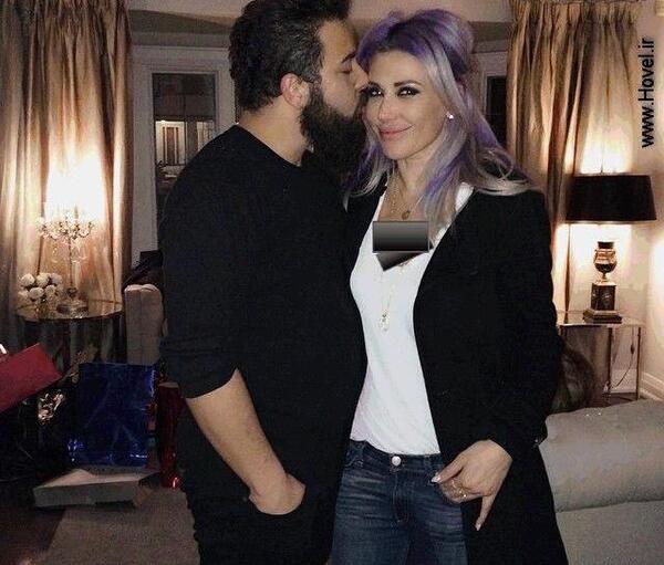 عکس مهسا خواننده و دخترش