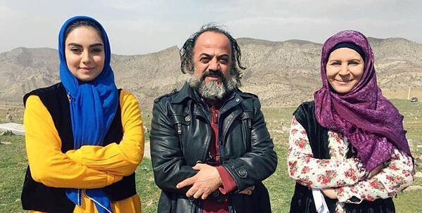 عکس زهرا مادر مرضیه در بچه مهندس