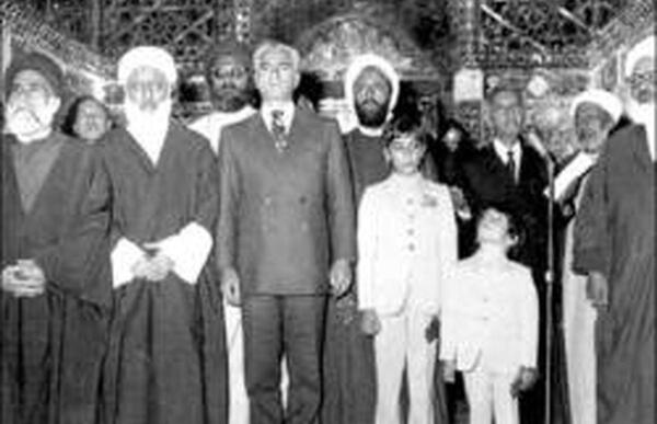 عکس حرم محمد رضا شاه