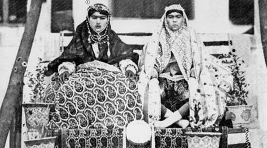 عکس جیران همسر محمدحسن خان قاجار