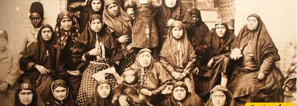 عکس جیران همسر محمدحسن خان قاجار