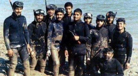 عکس نوشته غواصان شهید