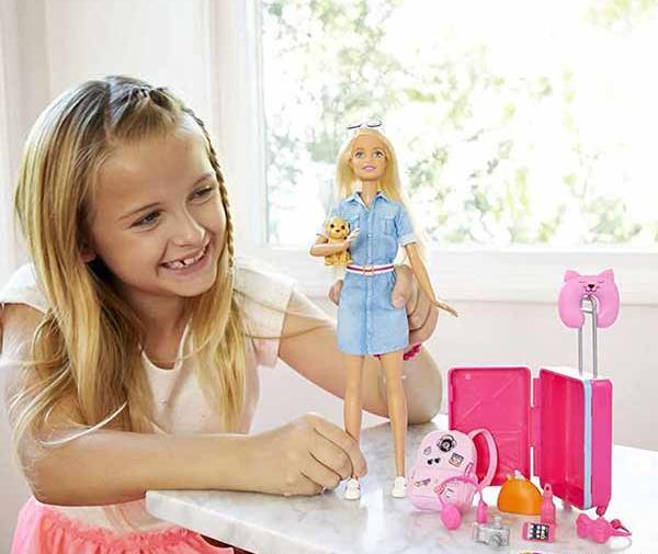 عکس باربی مسافرتی
