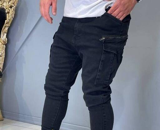 عکس شلوار جیب کج
