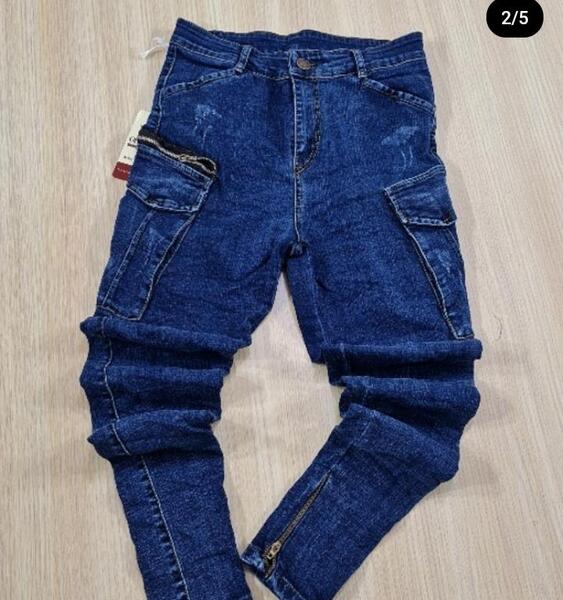 عکس شلوار جیب کج