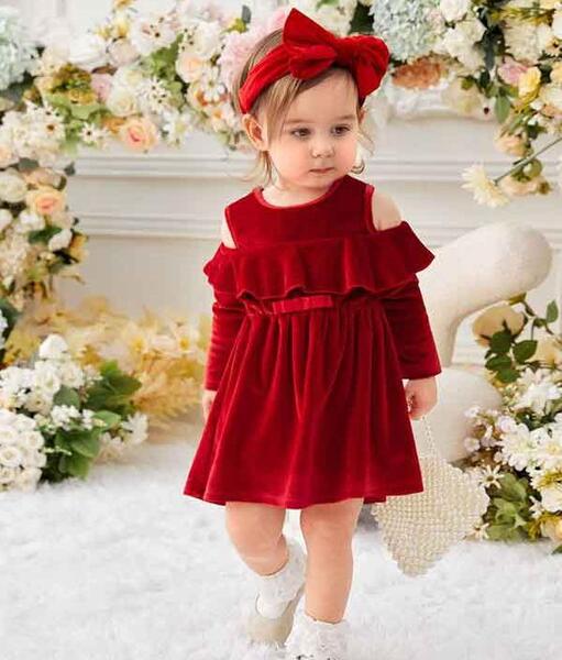 عکس دوخت لباس یلدا برای کودک
