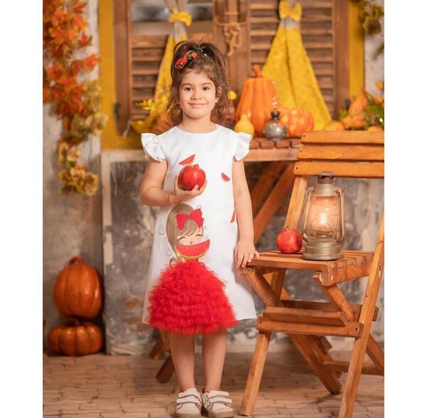 عکس دوخت لباس یلدا برای کودک