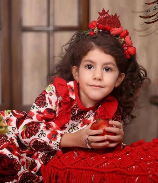 عکس دوخت لباس یلدا برای کودک