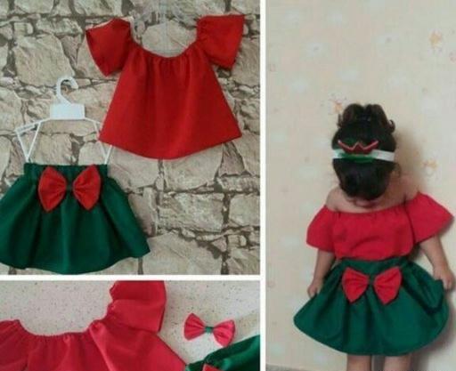 عکس دوخت لباس یلدا برای کودک