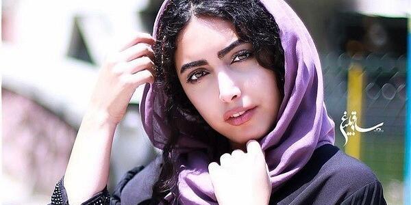 عکس ساناز طاری در شمعدونی