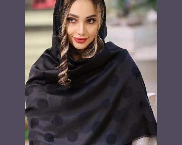 عکس شال دخترانه شیک مشکی