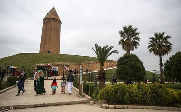 عکس برج گنبد قابوس گلستان