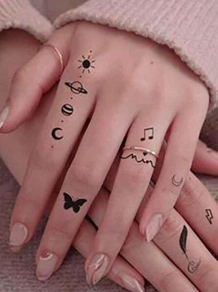 عکس خالکوبی خفن دخترانه