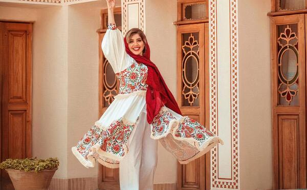 عکس مدل مانتو جدید غیر قرینه