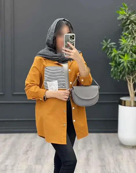 عکس مدل مانتو جدید غیر قرینه