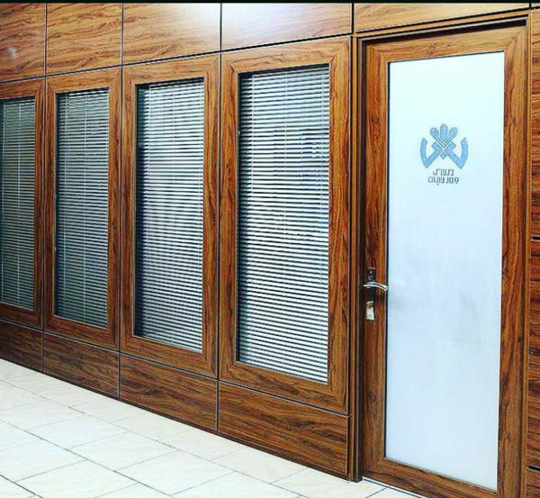 عکس پارتیشن اداری دوجداره