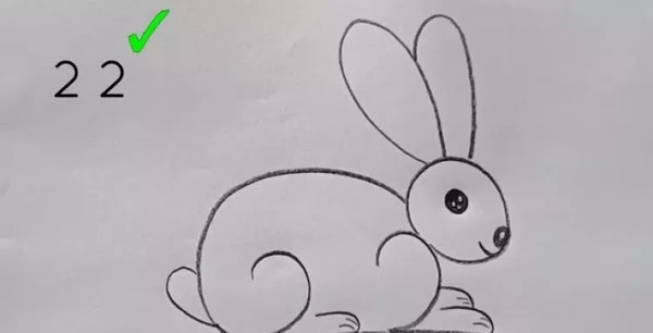 عکس خرگوش نقاشی آسان