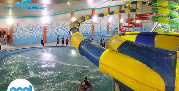 عکس باران آبی