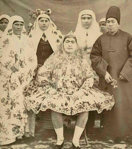 عکس واقعی جیران در زمان ناصرالدین شاه