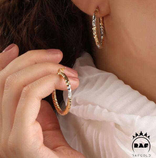 عکس گوشواره حلقه ای