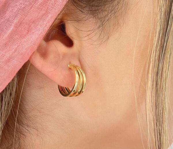 عکس گوشواره حلقه ای
