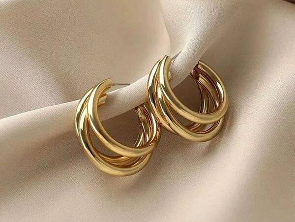 عکس گوشواره حلقه ای