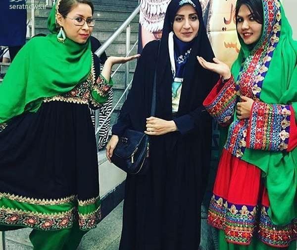 عکس مجری زن حسینی