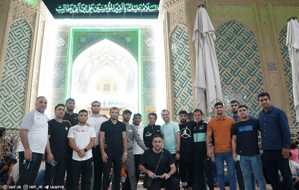 عکس حرم امام حسین به صورت کشتی