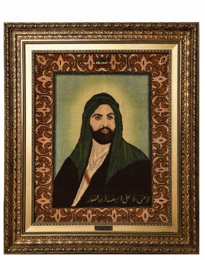 عکس امام علی کنار شیر