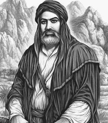 عکس امام علی کنار شیر