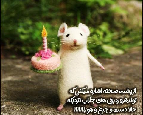عکس تولد فروردین ماهی نزدیکه