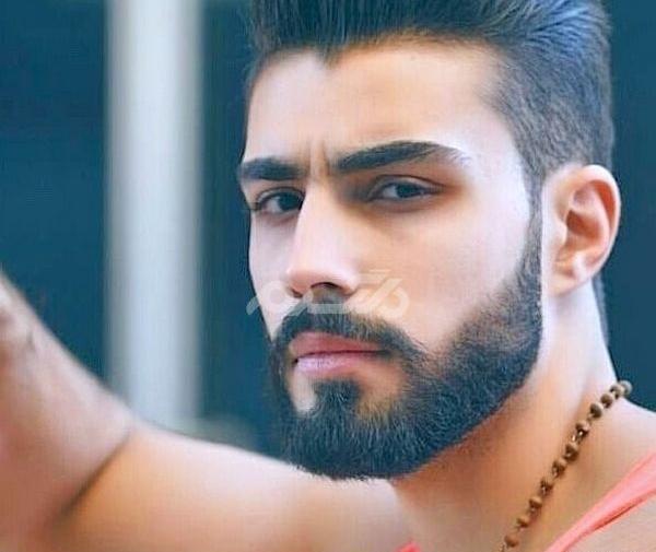 عکس ته ریش پسرانه