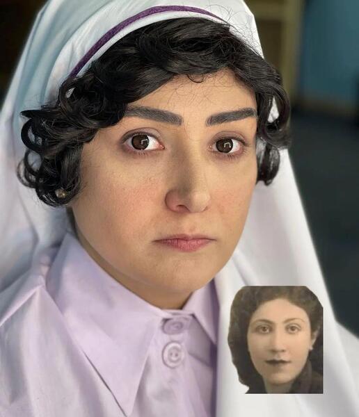 عکس بدون آرایش باران کوثری