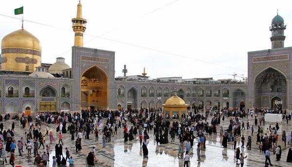 عکس حرم امام رضا امشب