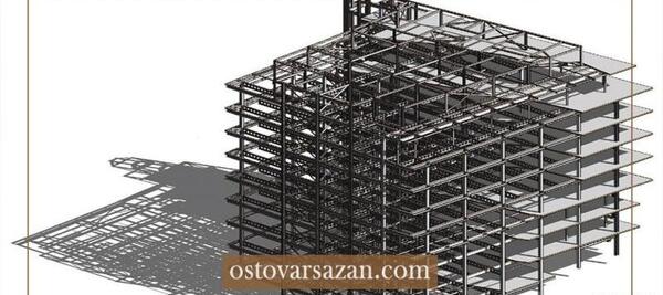 عکس ساختمان فولادی