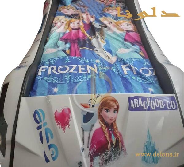 عکس تخت دو طبقه السا و آنا