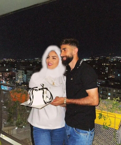 عکس عروسی محمد قلی و مامان