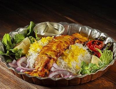 عکس چلو کباب رستورانی